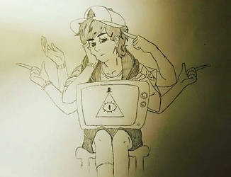 Tribute Art To Gravity Falls.