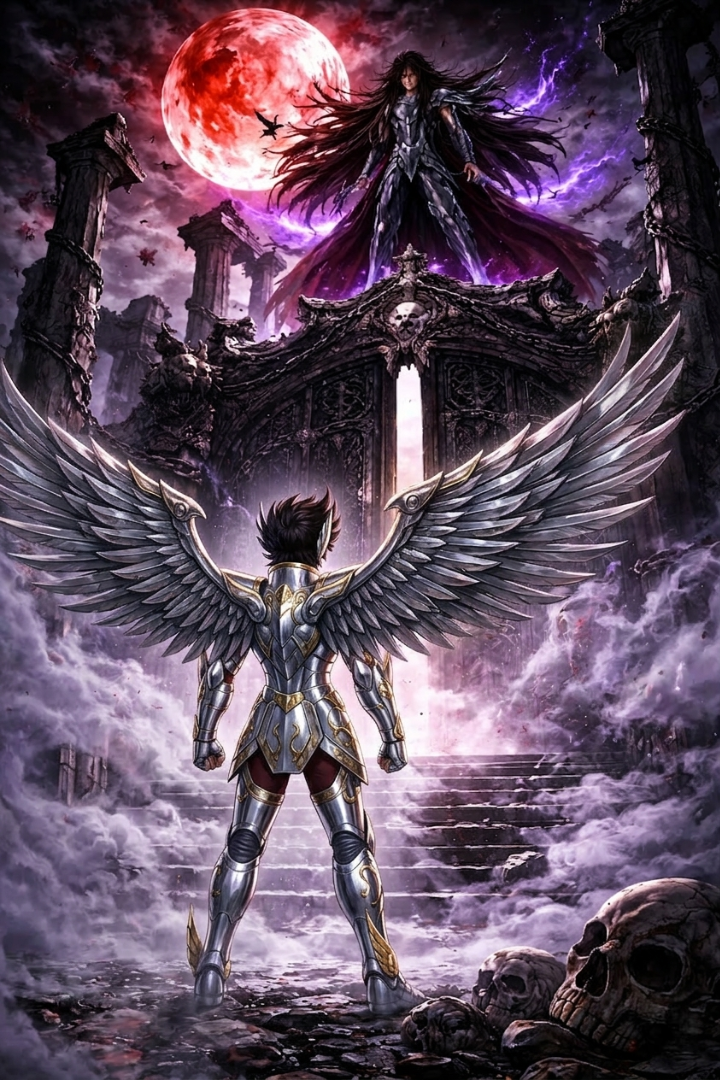 Pegasus God Seiya vs Hades