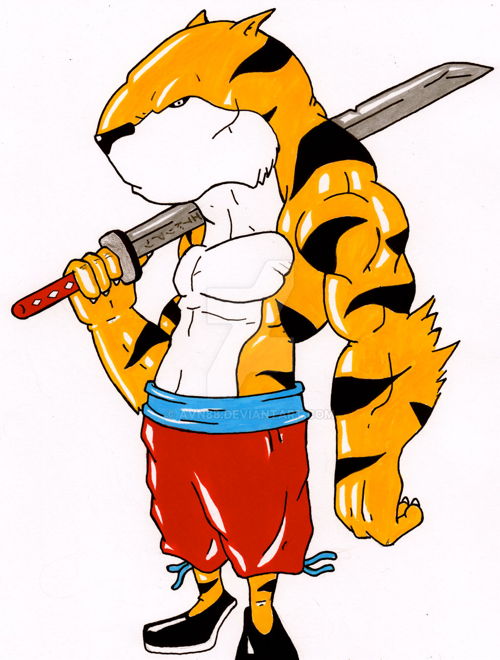 Tiger by AVN88 on DeviantArt