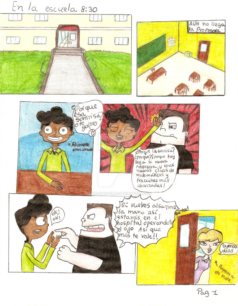 Comic Phineas o Antonio pag 1 by saraiportillo on DeviantArt
