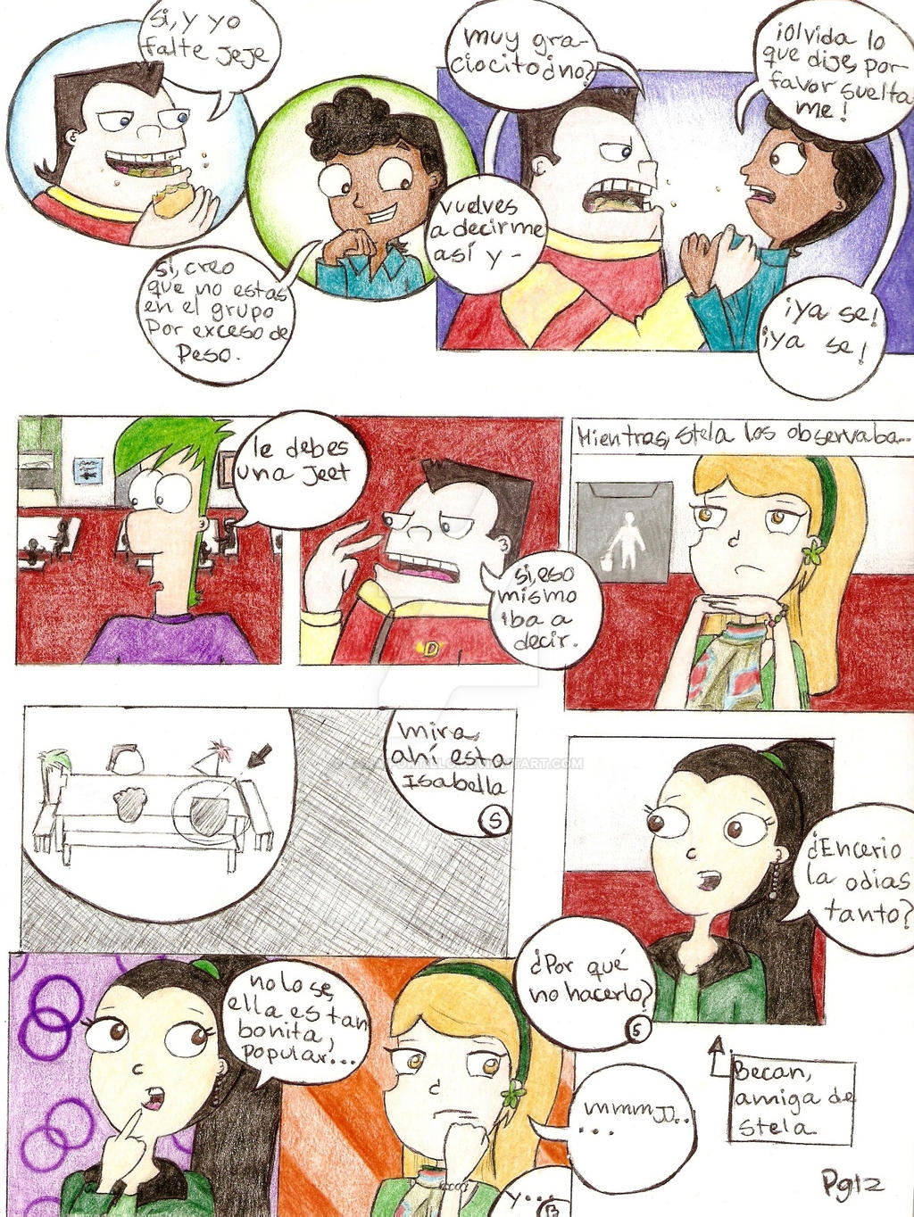 Comic Phineas o Antonio pag 12 by saraiportillo on DeviantArt