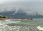 Storm at sea by andreiciungan