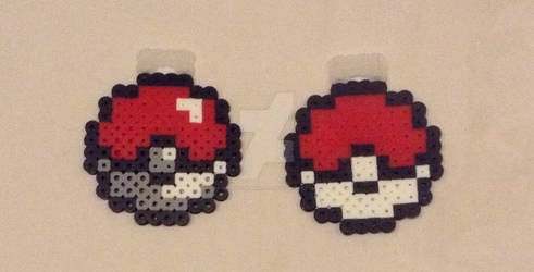 Pokeball Perler Badges $1 Each!