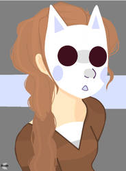 My Profile Picture (Moon in a fox mask).