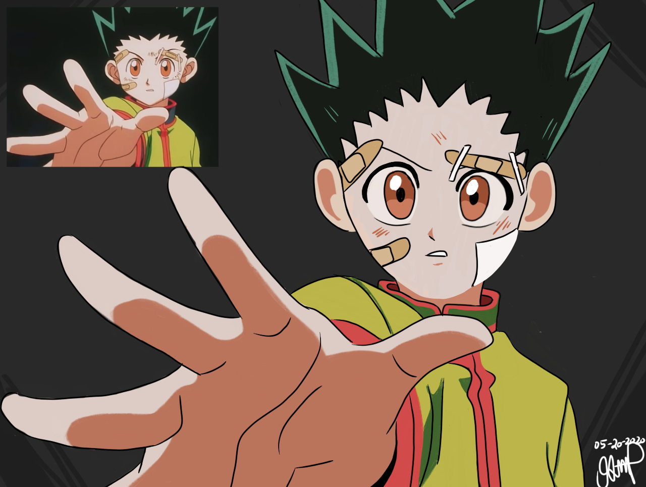 Hunter x hunter 1999 animation cel