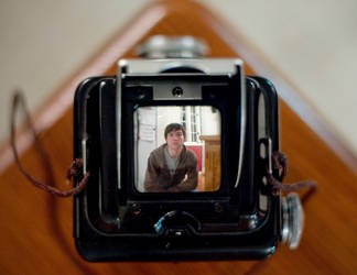 Me in a viewfinder