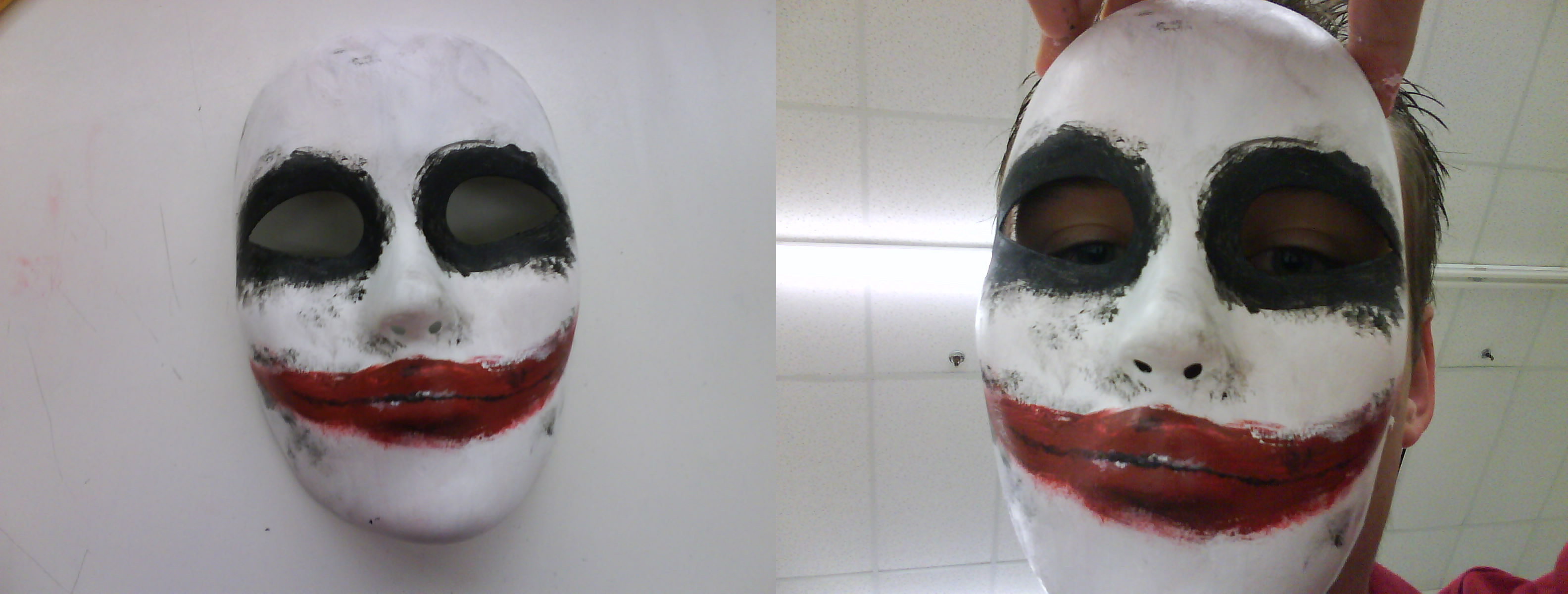 Day of the dead joker mask