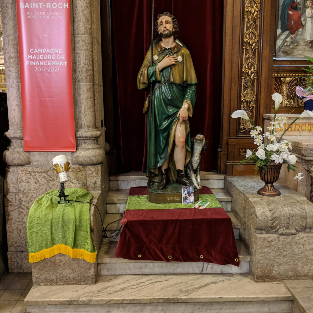 St-Roch Pray for us.