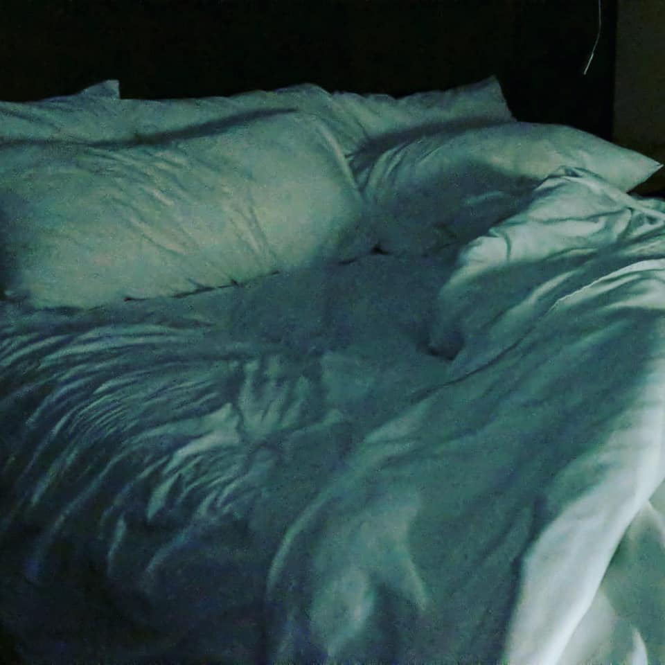 It was a hard night for me.