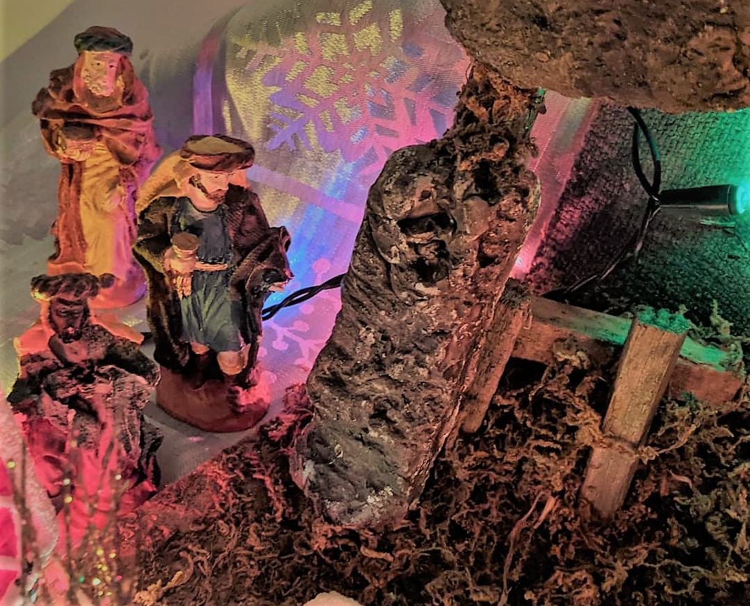 The Magi who will arrive to pay tribute to Jesus