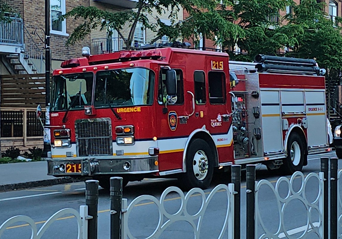 Firemen in Quebec City