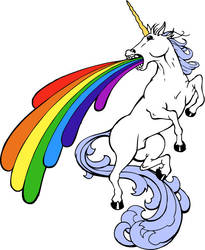 Unicorn Pukes Rainbow