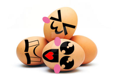 Photo Manipulation Egg Faces