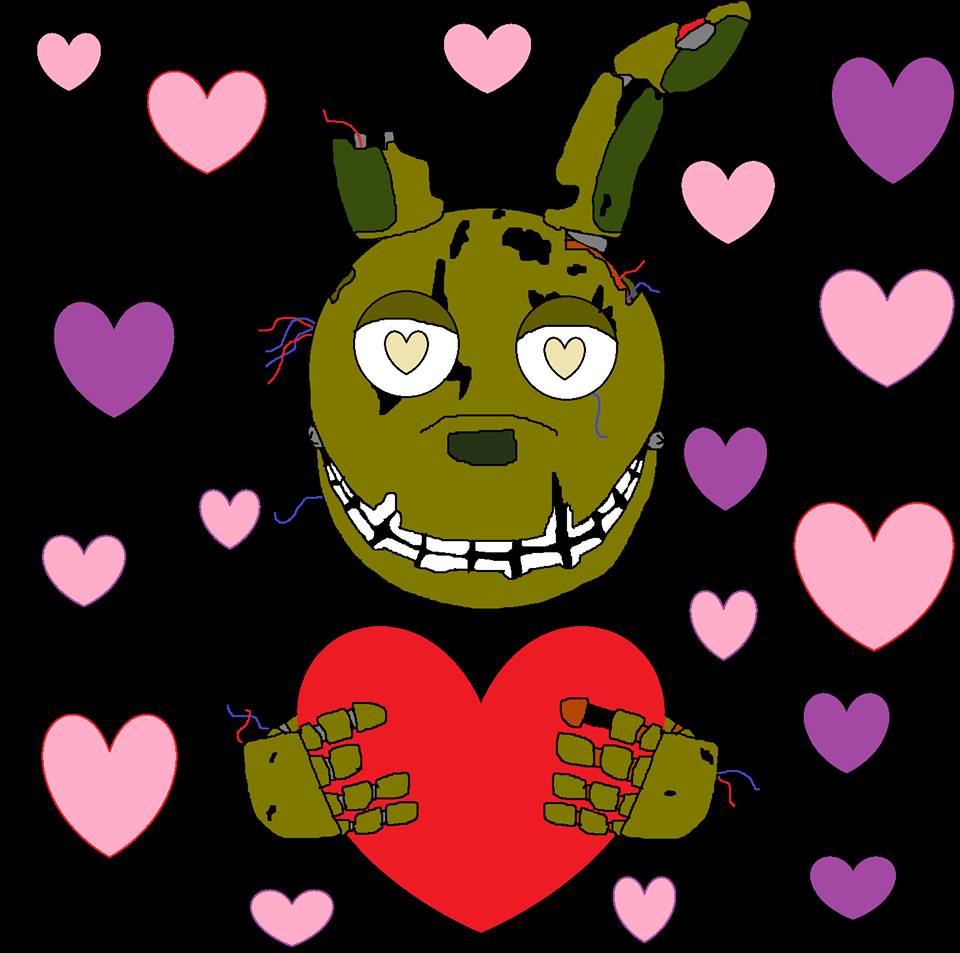 FNaF 3 - SpringTrap Love by Aniloonys on DeviantArt