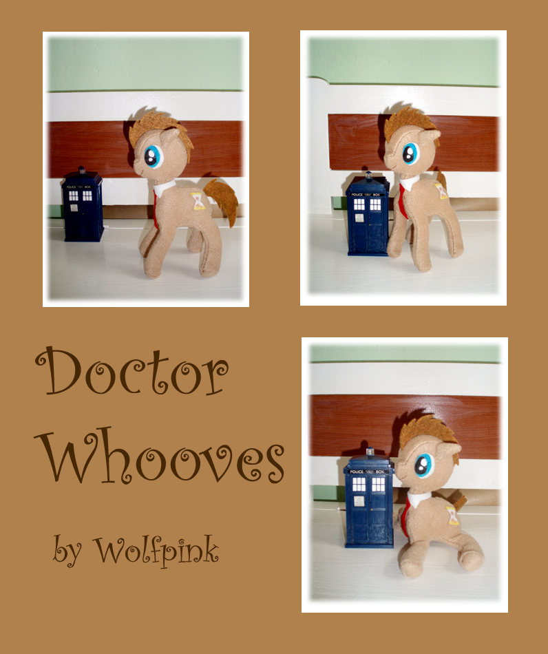 Doctor Whooves Plush SOLD