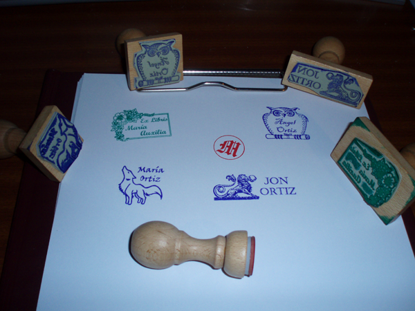 Ex libris Stamp Commisions opened