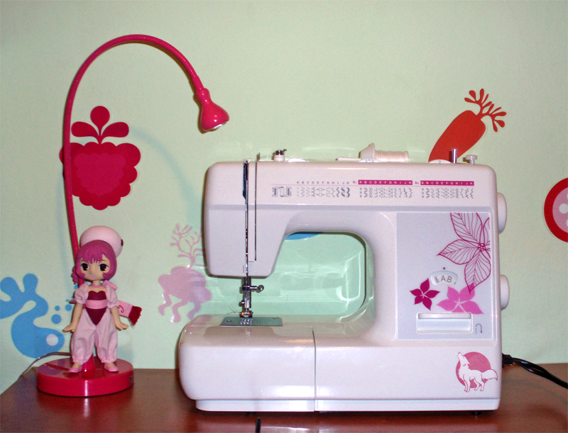 New sewing machine