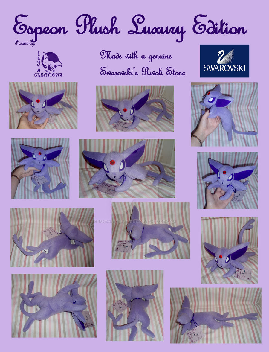 Espeon Luxury Plush FOR SALE