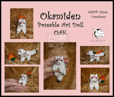 SOLD Okamiden poseable art doll