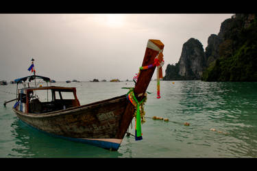 Thai longboat