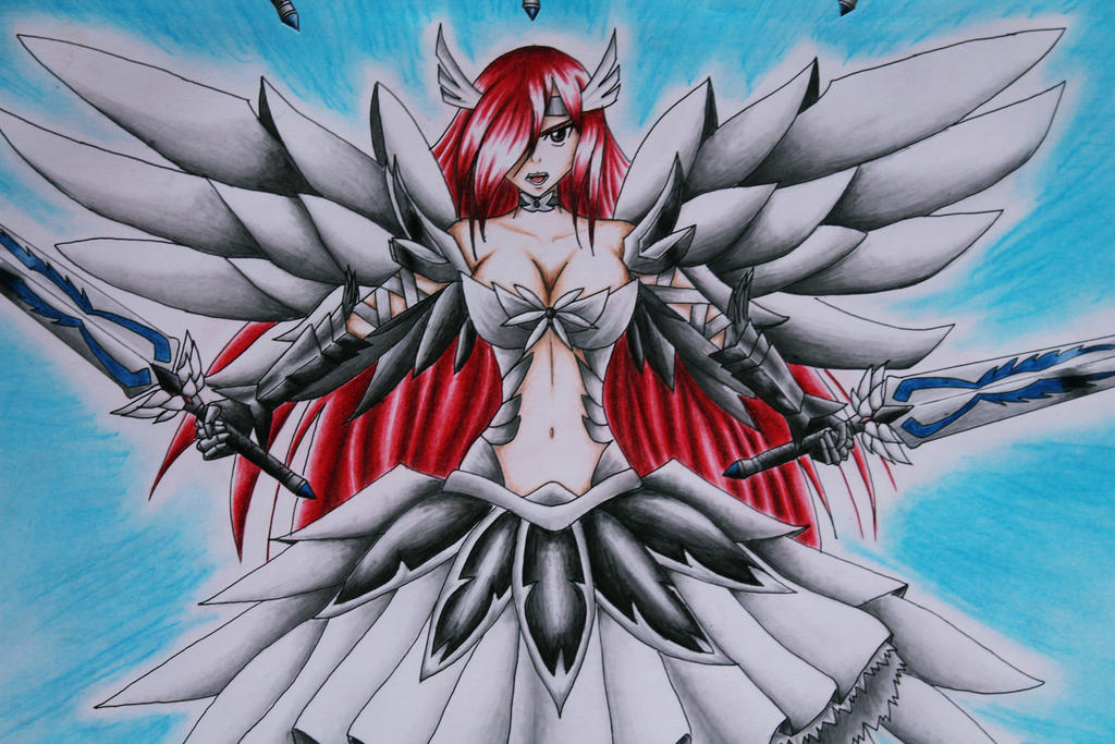 Erza Heaven's Wheel Armor Finished ! 