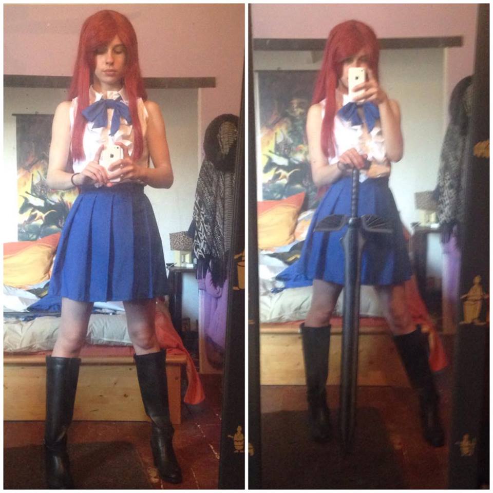 Erza Scarlet Casual Outfit by YuukoScarlet on DeviantArt