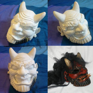 DIY Setsubun Mask by LauraNeocleous DIY Setsubun Mask by LauraNeocleous