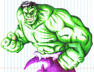 Office Sketch HULK