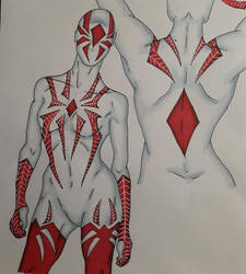Spider-woman redesign Web Variant