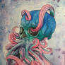Octoskull Watercolor