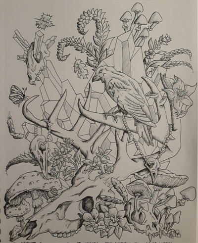 Skull Nature 2