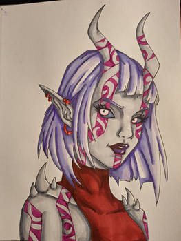 Tiefling Girl