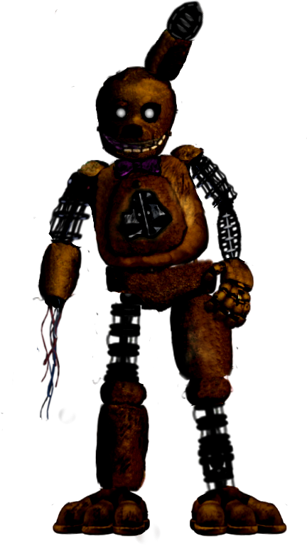 Ignited Spring Bonnie TJOC version by ThePuppetBB on DeviantArt