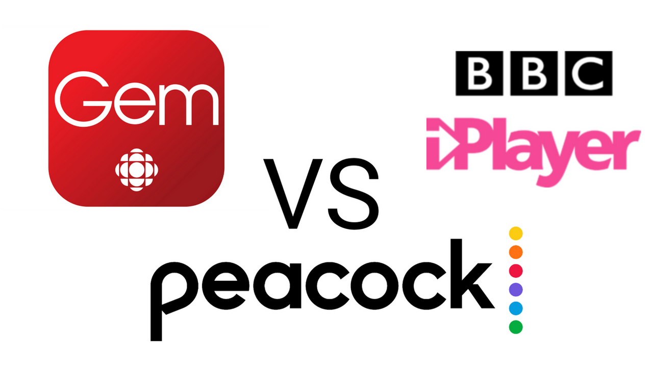 CBC Gem VS Peacock VS BBC iPlayer by Robertbrasil on DeviantArt