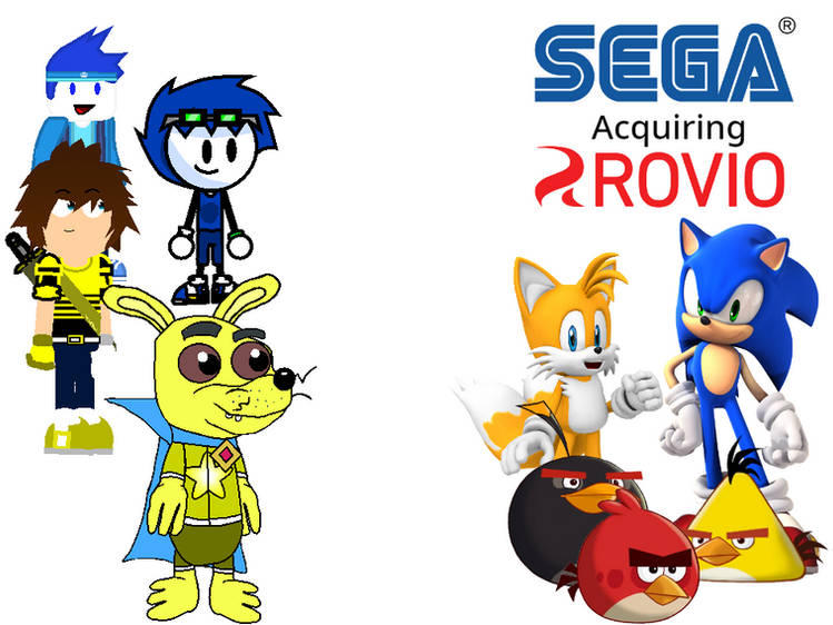 Everyone Reaction That Sega Is Acquiring Rovio 2 by Robertbrasil on ...