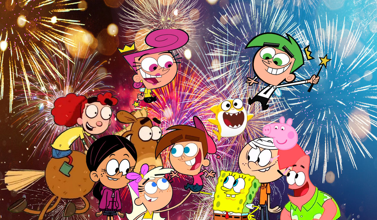 happy new year 2022 nickelodeon by matiluy on DeviantArt