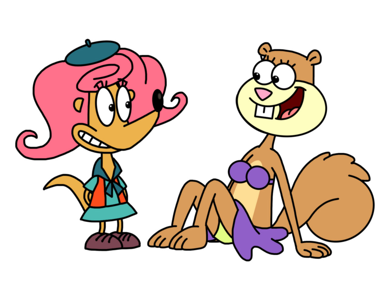 Patsy 2007 Deviantart Patsy and Sandy by Media1997 on DeviantArt