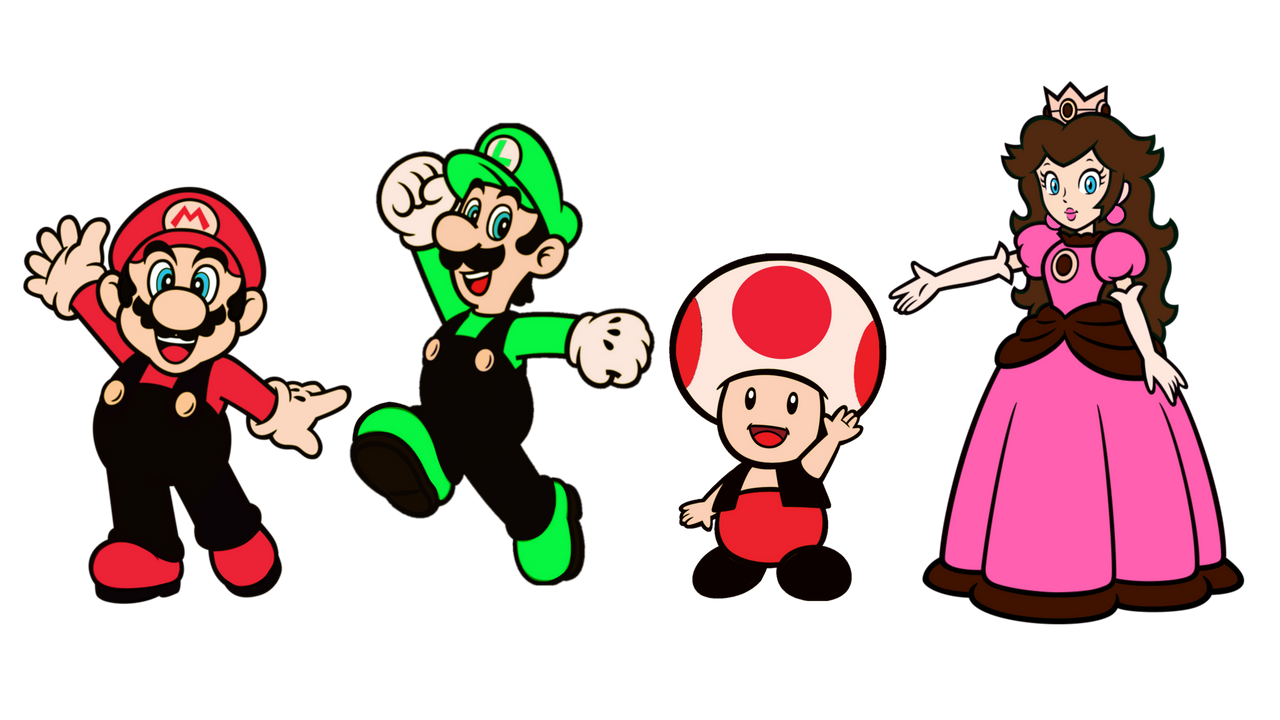 Smb3 Characters SMB3 Style by Media1997 on DeviantArt