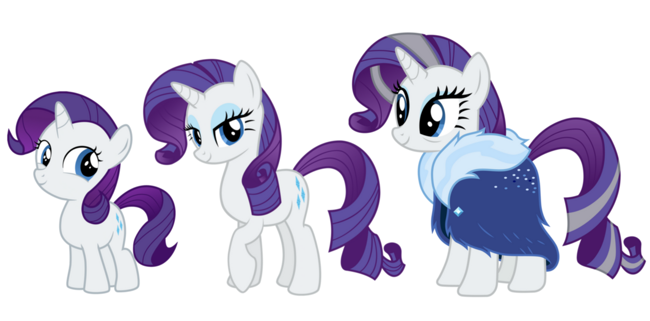 The Ages Of Rarity by Media1997 on DeviantArt