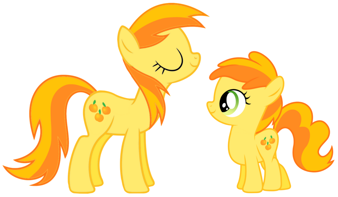 Filly and Mare Peachy Pie by Media1997 on DeviantArt
