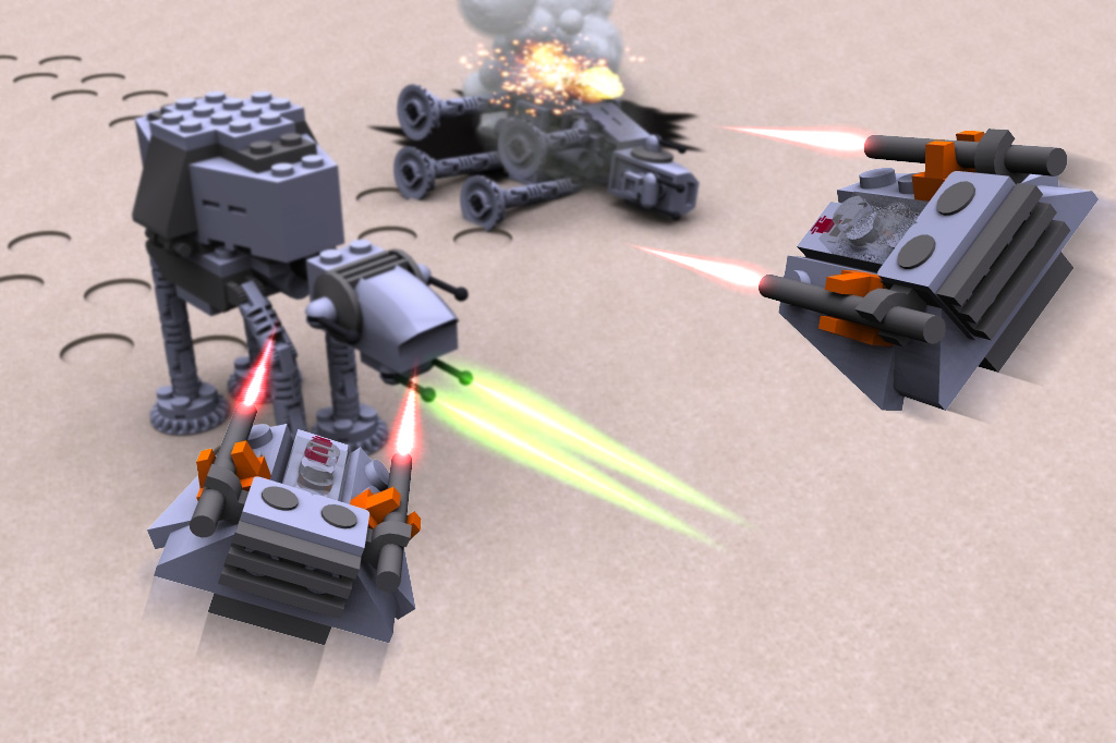 Speeder Attack Run