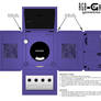 Paper Model-GameCube Blue