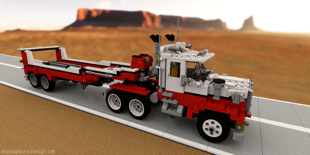 Lego 5591 - Red Bird Truck with Trailer by KnightRanger on DeviantArt
