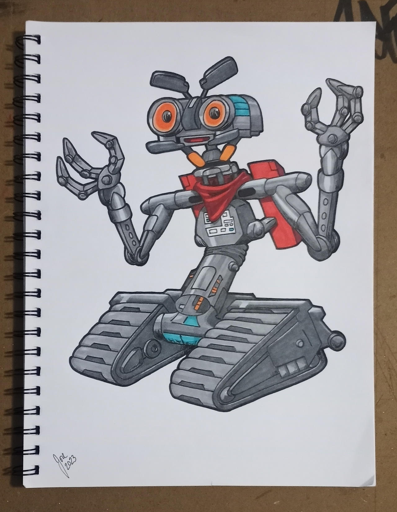 Johnny 5 Rabbit Johnny 5 by BoricuaAero on DeviantArt