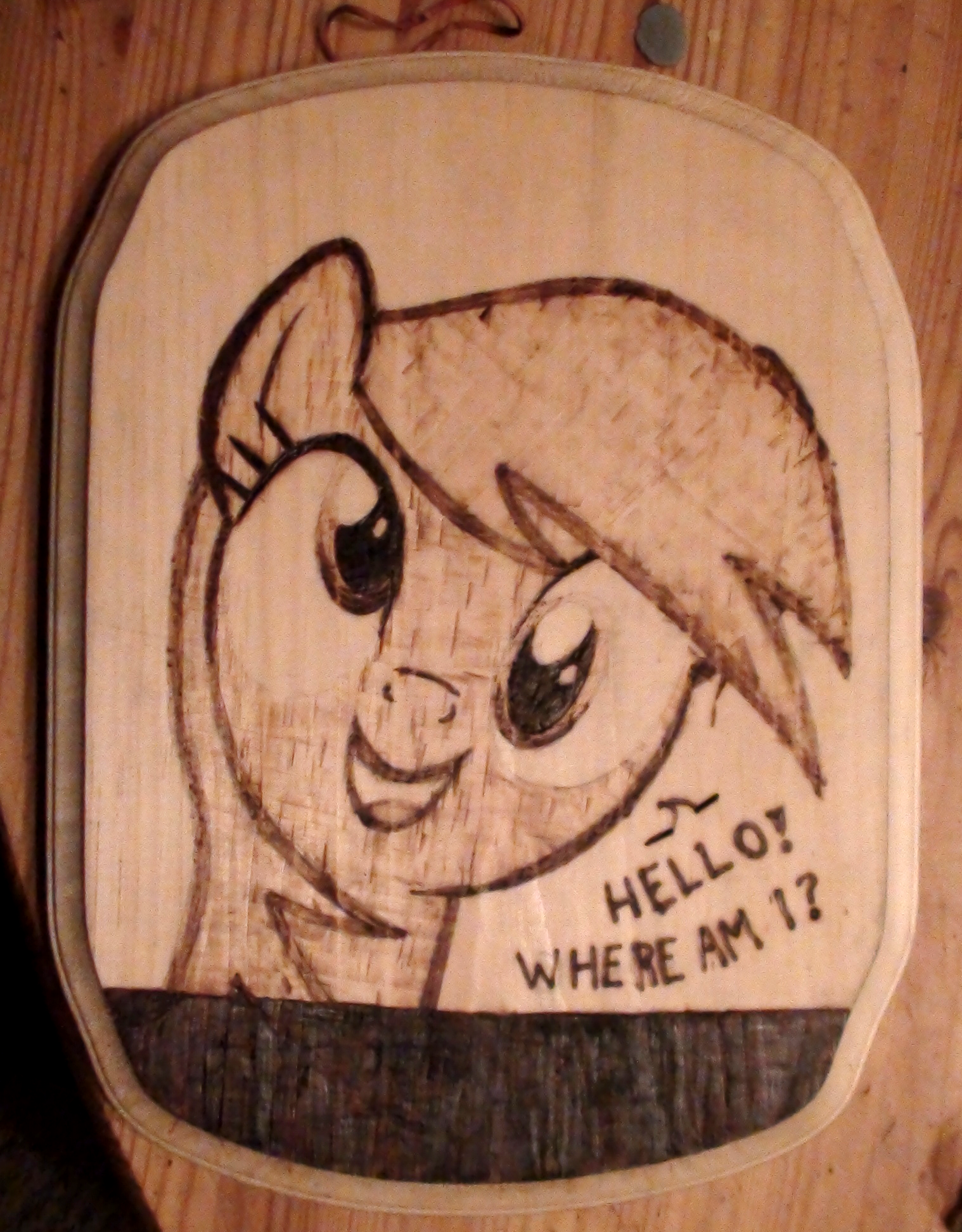 Derpy's Wood Block