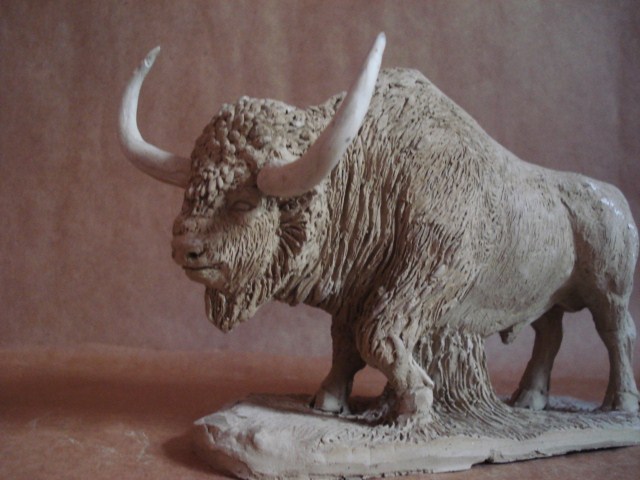 Bison aguascalientensis clay2