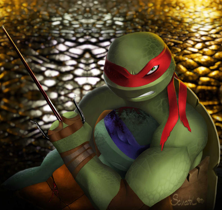 Captain Raph Raph-the protector by Schanja on DeviantArt