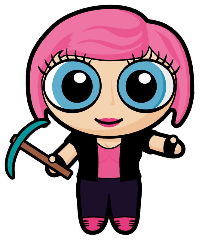 MinePuff Chick by Dragavan