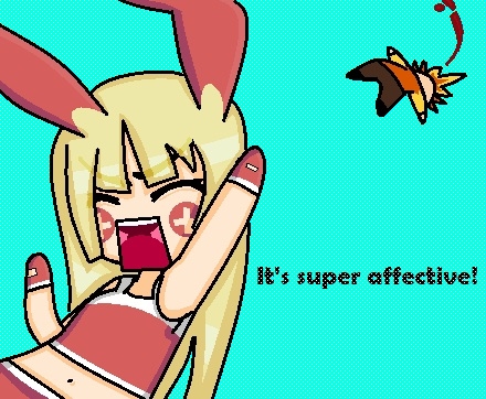 It's super affective!!