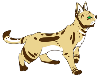 Albino Relic Serval Design